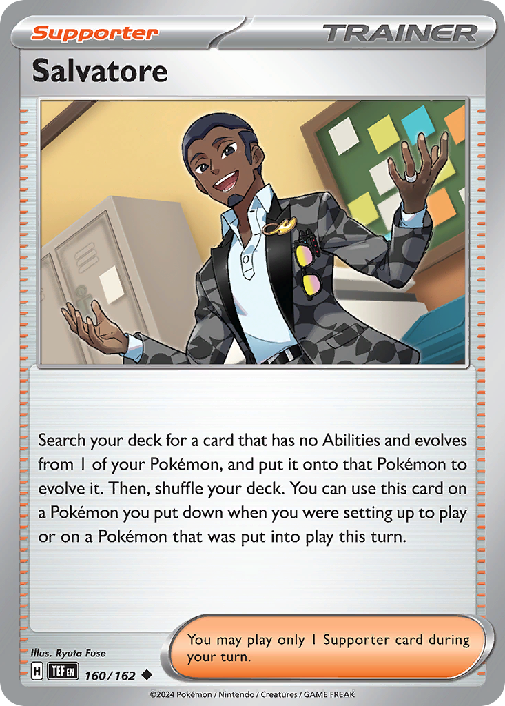 Salvatore – Temporal Forces 160/162 Pokémon card
