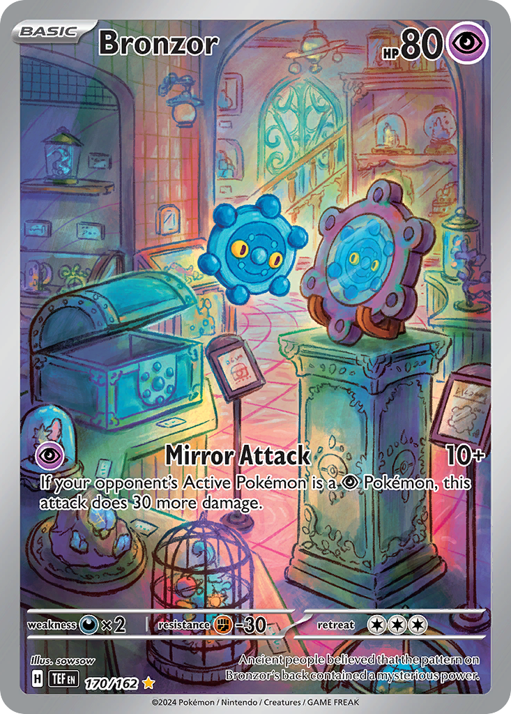 Bronzor – Temporal Forces 170/162 Pokémon card