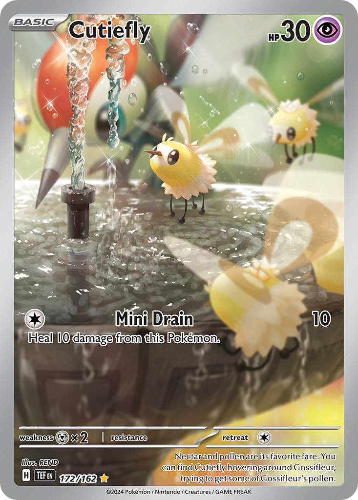 Cutiefly – Temporal Forces 172/162 Pokémon card
