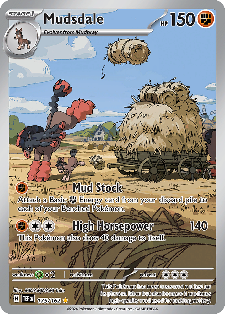 Mudsdale – Temporal Forces 175/162 Pokémon card
