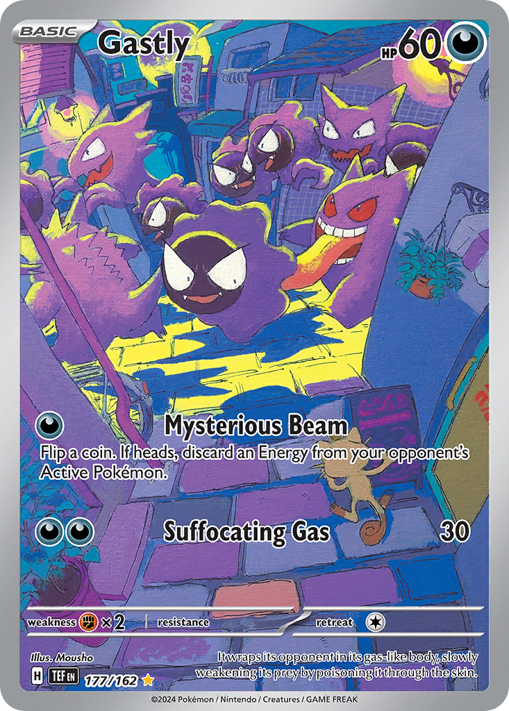 Gastly – Temporal Forces 177/162 Pokémon card