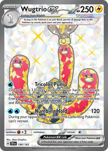 Wugtrio ex - Temporal Forces 190