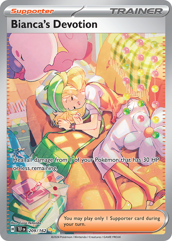 Bianca's Devotion – Temporal Forces 209/162 Pokémon card