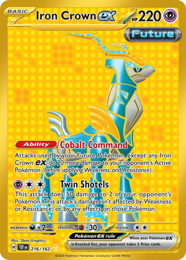 Iron Crown ex - Temporal Forces 216