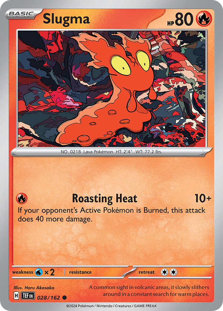 Slugma – Temporal Forces 028/162 Pokémon card
