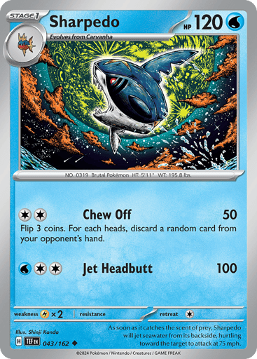 Sharpedo - Temporal Forces 43