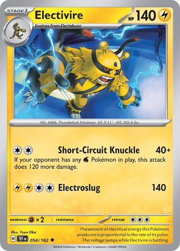 Electivire - Temporal Forces 54