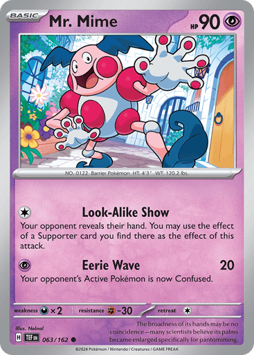 Mr. Mime - Temporal Forces 63