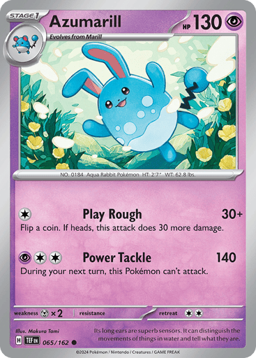 Azumarill - Temporal Forces 65