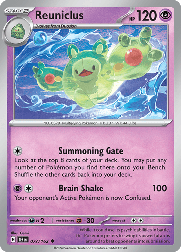 Reuniclus - Temporal Forces 72