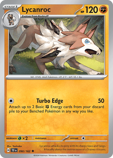 Lycanroc - Temporal Forces 90