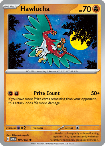 Hawlucha - Twilight Masquerade 107