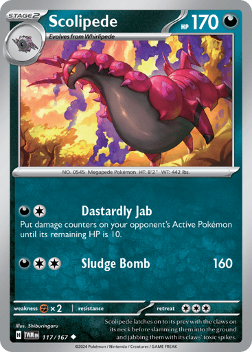 Scolipede - Twilight Masquerade 117