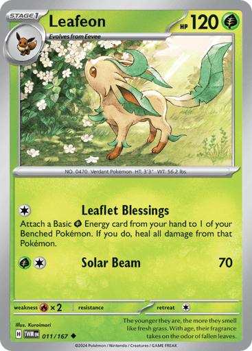 Leafeon - Twilight Masquerade 11