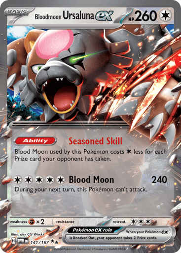 Bloodmoon Ursaluna ex - Twilight Masquerade 141