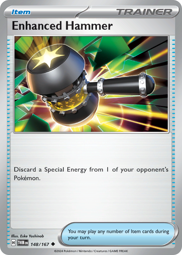 Enhanced Hammer – Twilight Masquerade 148/167 Pokémon card