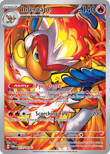 Infernape - Twilight Masquerade 173
