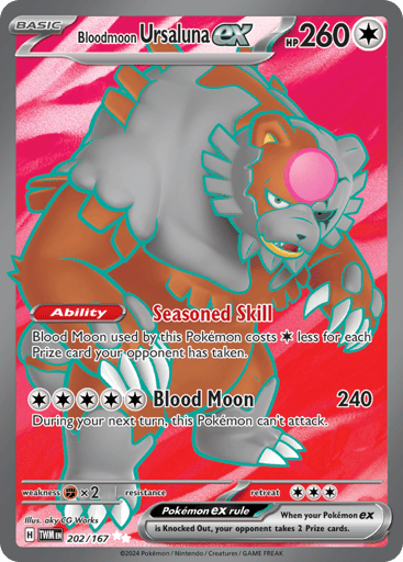 Bloodmoon Ursaluna ex - Twilight Masquerade 202