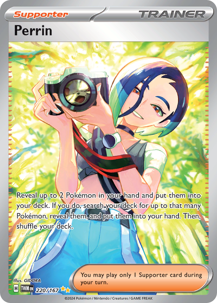 Perrin – Twilight Masquerade 220/167 Pokémon card