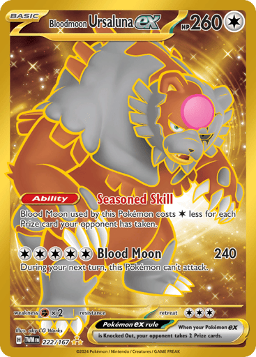 Bloodmoon Ursaluna ex - Twilight Masquerade 222