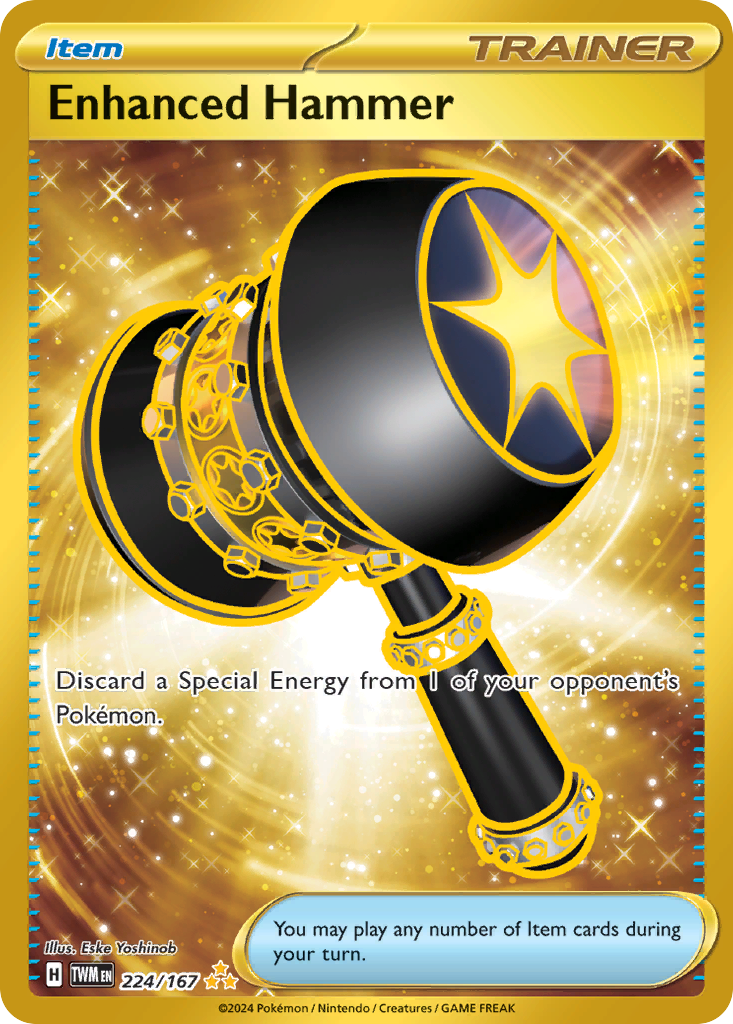 Enhanced Hammer – Twilight Masquerade 224/167 Pokémon card