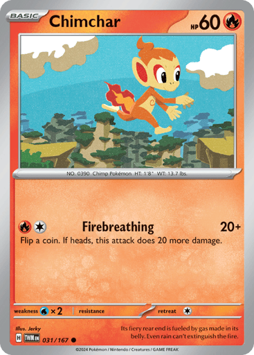 Chimchar - Twilight Masquerade 31