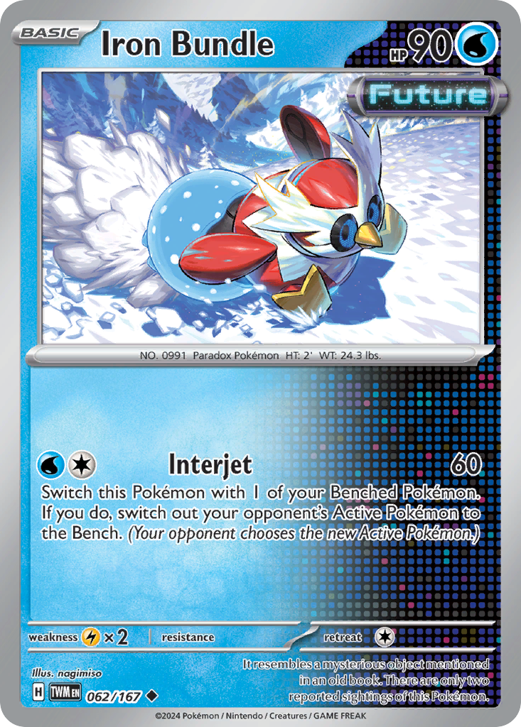 Iron Bundle – Twilight Masquerade 062/167 Pokémon card