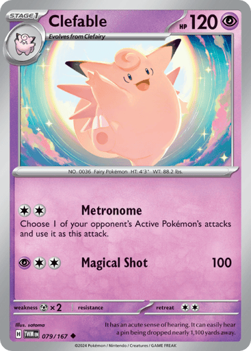 Clefable - Twilight Masquerade 79