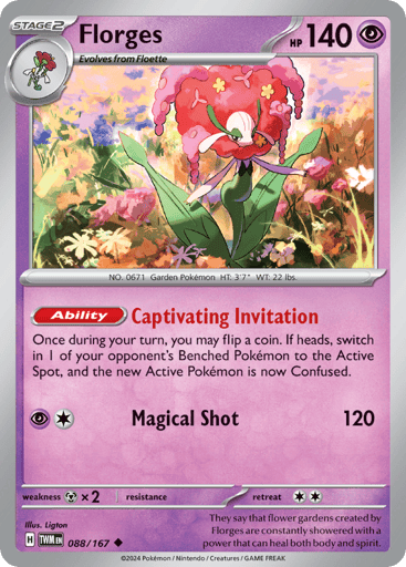 Florges - Twilight Masquerade 88