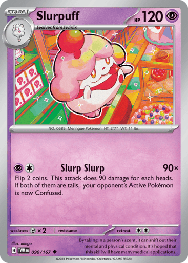 Slurpuff - Twilight Masquerade 90