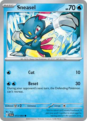 Sneasel - Shrouded Fable 13