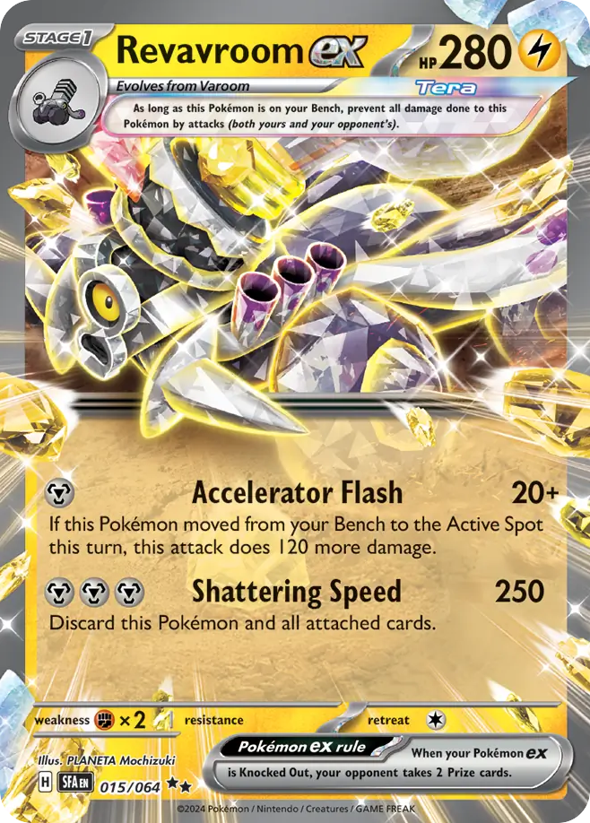 Revavroom ex – Shrouded Fable 015/064 Pokémon card