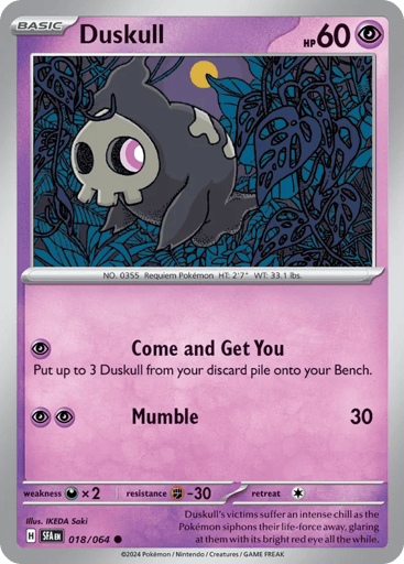 Duskull - Shrouded Fable 18