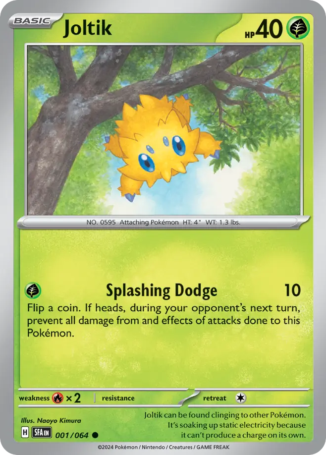 Joltik – Shrouded Fable 001/064 Pokémon card