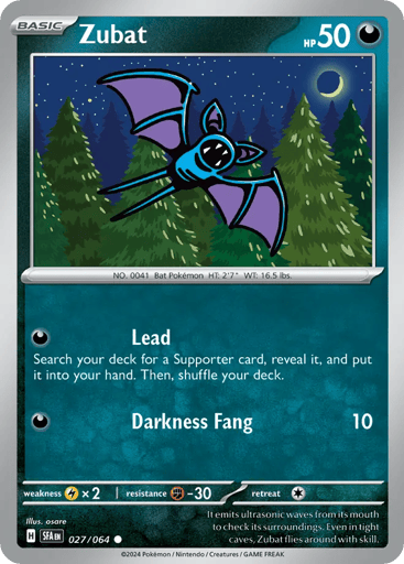 Zubat - Shrouded Fable 27