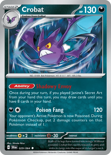 Crobat - Shrouded Fable 29