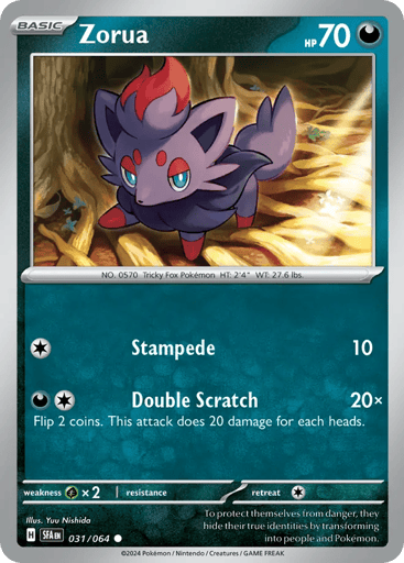 Zorua - Shrouded Fable 31