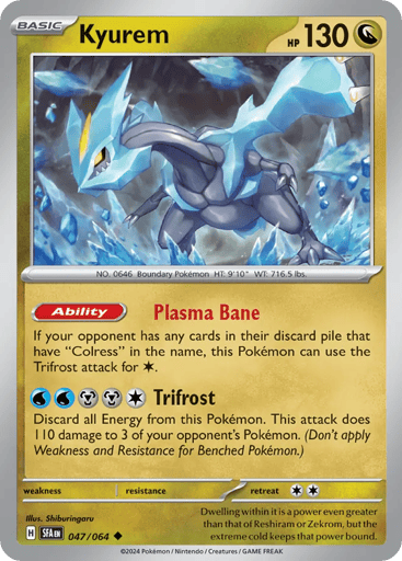 Kyurem - Shrouded Fable 47