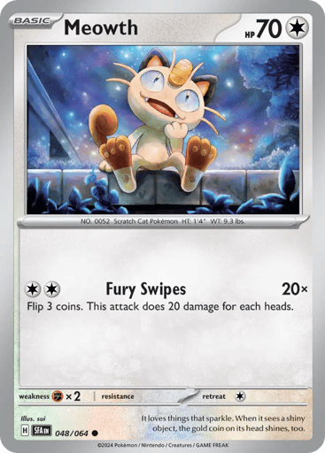 Meowth - Shrouded Fable 48
