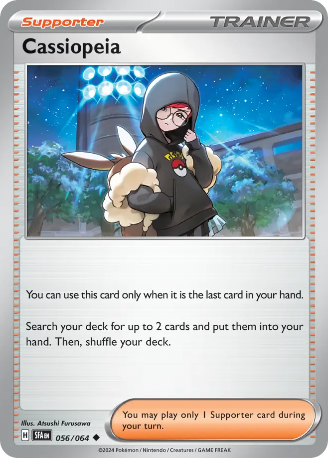 Cassiopeia – Shrouded Fable 056/064 Pokémon card