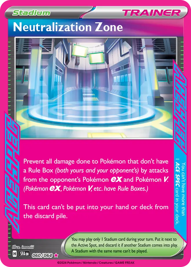Neutralization Zone – Shrouded Fable 060/064 Pokémon card