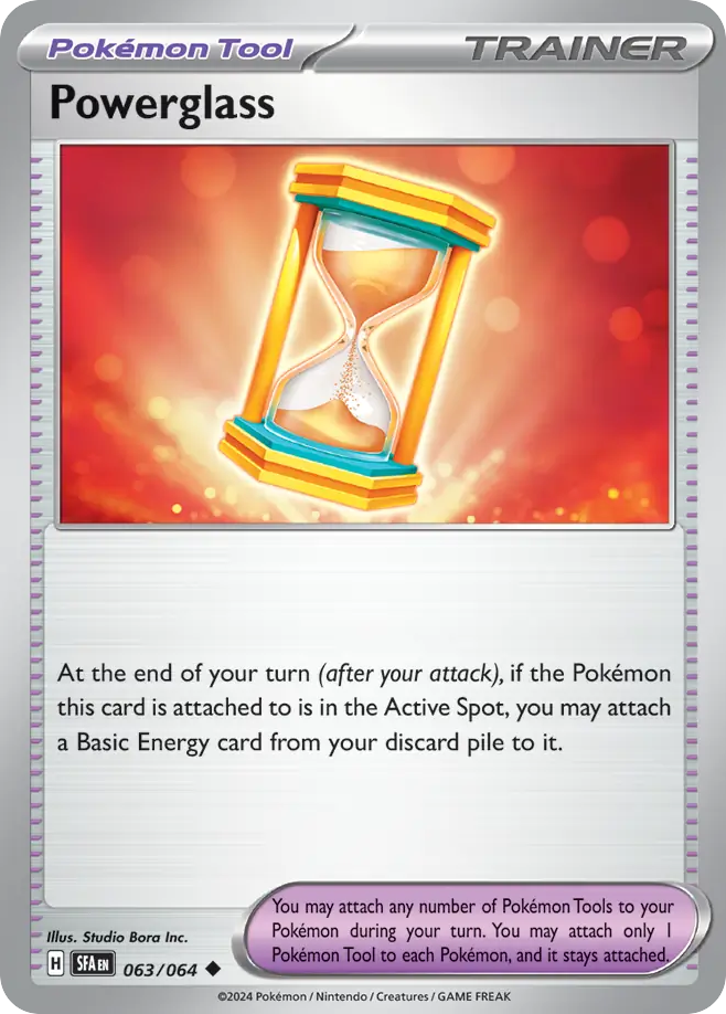 Powerglass – Shrouded Fable 063/064 Pokémon card