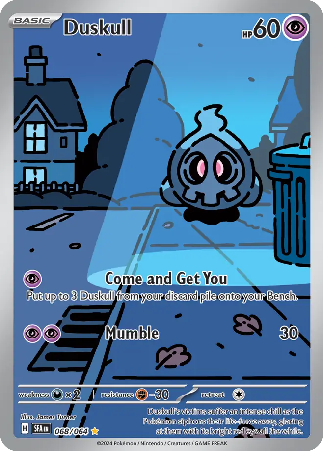 Duskull – Shrouded Fable 068/064 Pokémon card