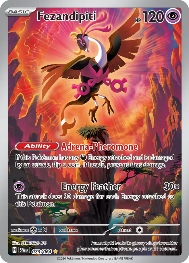 Fezandipiti – Shrouded Fable 073/064 Pokémon card