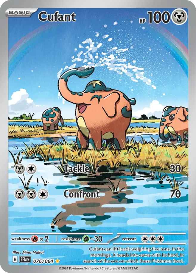 Cufant – Shrouded Fable 076/064 Pokémon card