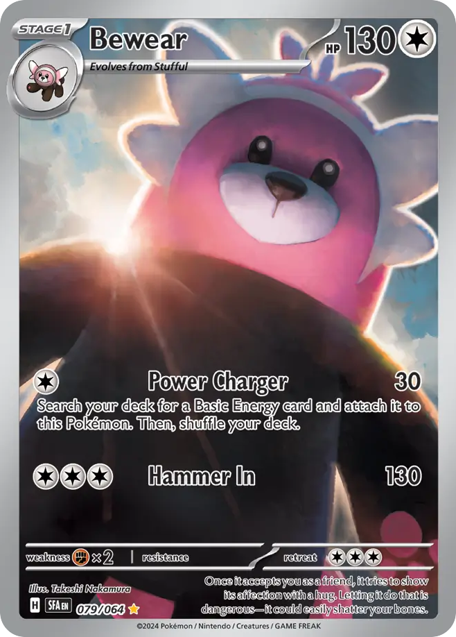 Bewear – Shrouded Fable 079/064 Pokémon card