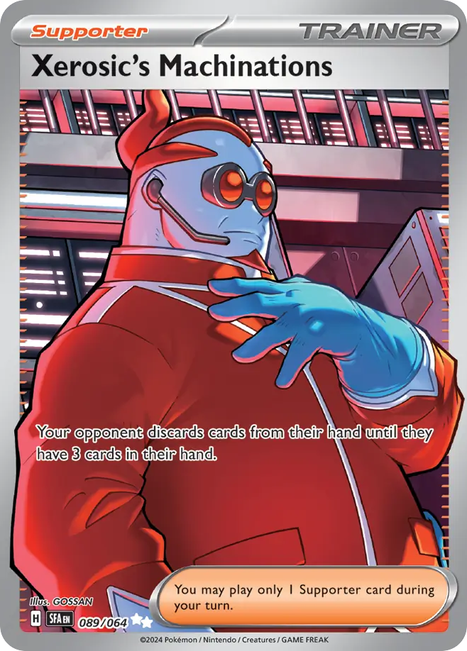 Xerosic's Machinations – Shrouded Fable 089/064 Pokémon card