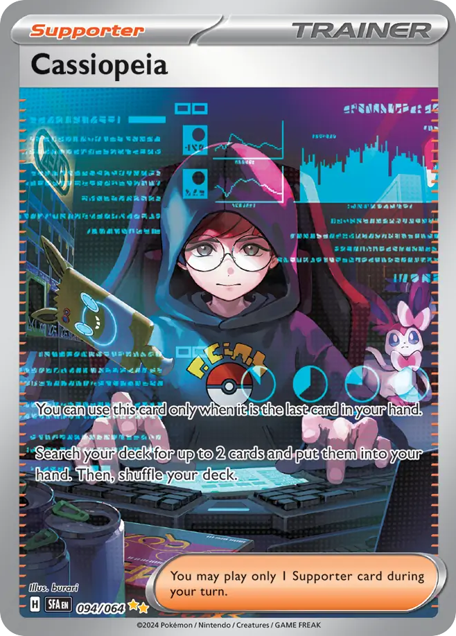 Cassiopeia – Shrouded Fable 094/064 Pokémon card