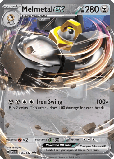 Melmetal ex - Stellar Crown 105