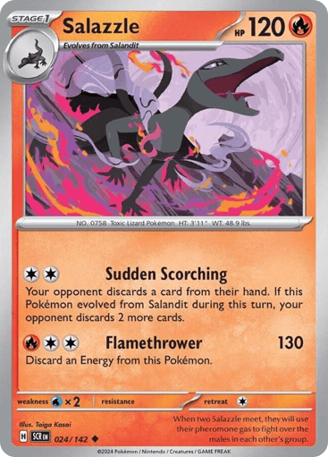 Salazzle - Stellar Crown 24